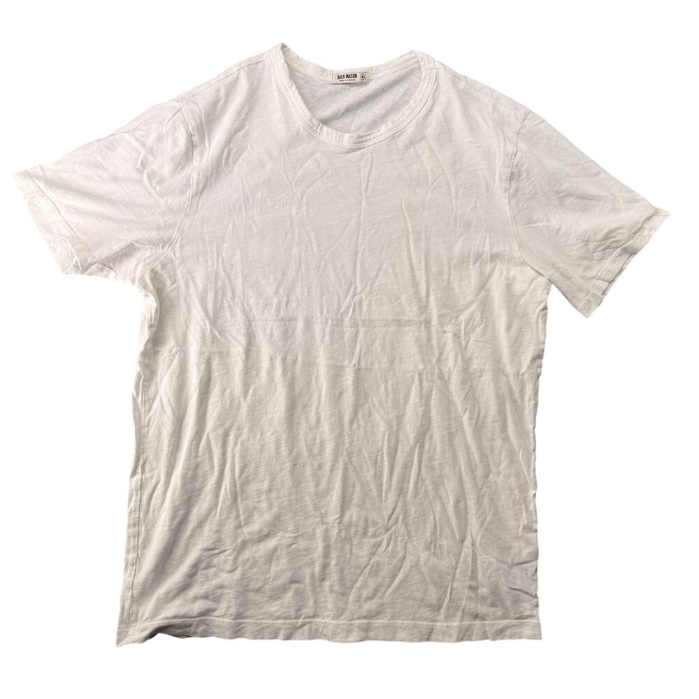 Buck Mason Classic Straight Hem Short Sleeve Shirt Men's MT Quiet Luxury